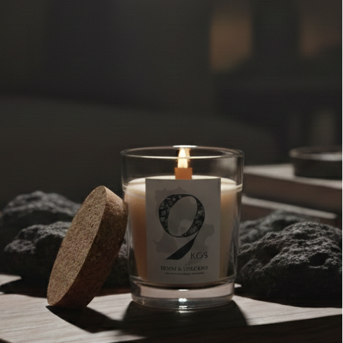 9KOS Japanese scented candle Hinoki