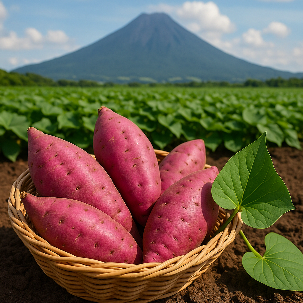 9KOS Candle SATSUMA ROSE from Sakurajima, KAGOSHIMA