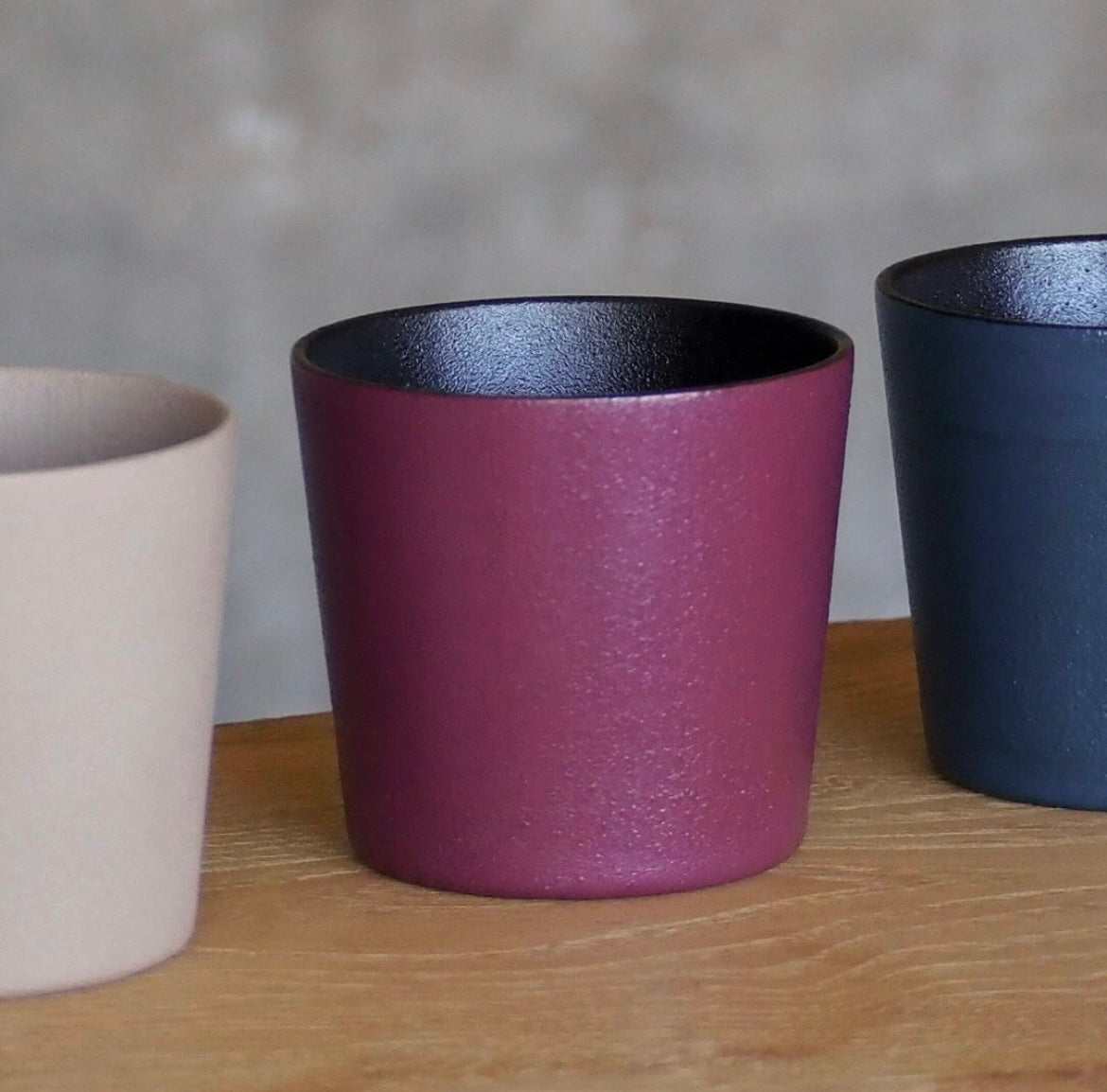 KISSUL "SHIKON" (Pink Purple) - Urushi lacquer-coated vacuum insulated cup