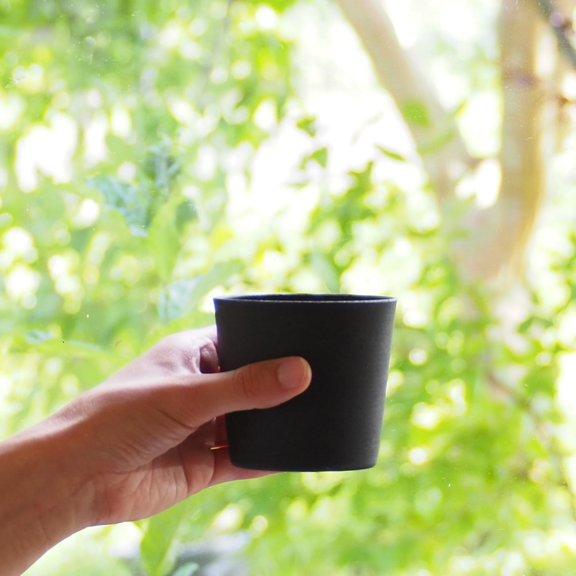 KISSUL "KURO" (Japan Black) - Urushi lacquer-coated vacuum insulated cup