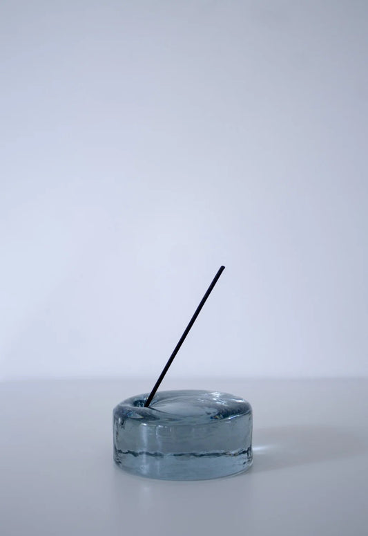 Incense Stand - blue gray