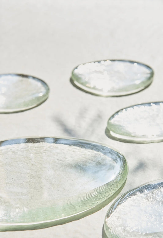 AME NO SHITA glass plate - light