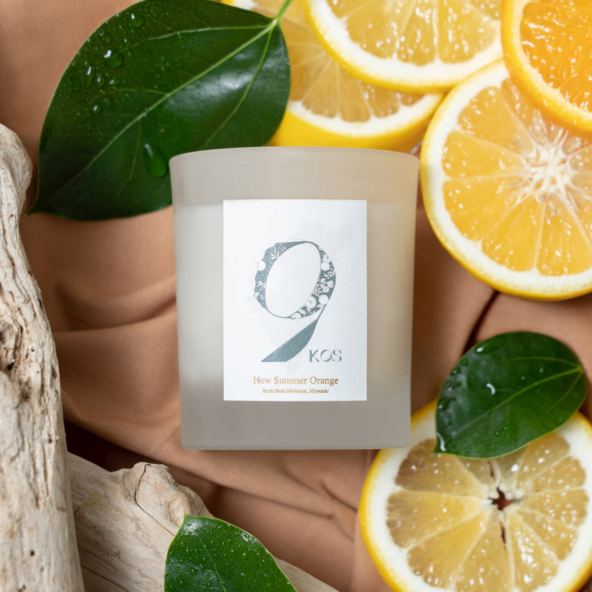 9KOS Japanese scented candle citrus
