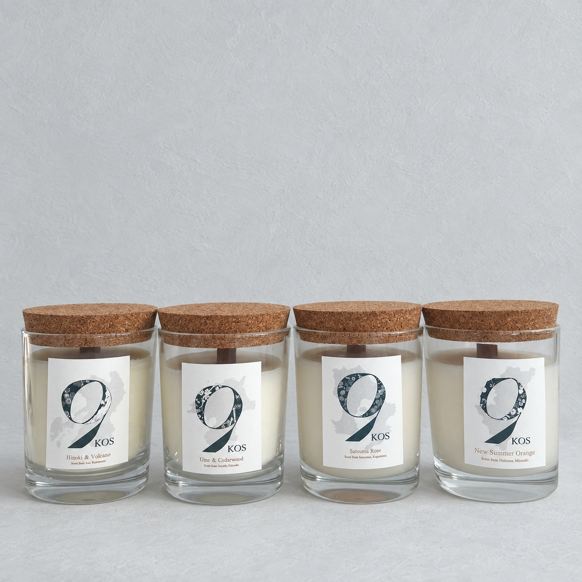 9KOS Complete Collection ー  Four Scents