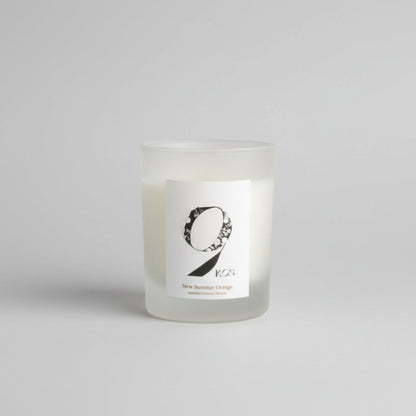 9KOS Candle NEW SUMMER ORANGE from Nichinan, MIYAZAKI
