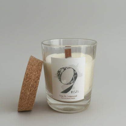 9KOS Candle UME & CEDARWOOD from Dazaifu, FUKUOKA