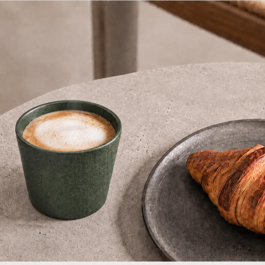 KISSUL Kyoto insulated urushi cup Kuromidori bread
