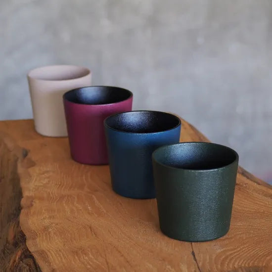 KISSUL "SHIRACHA" (Beige) - Urushi lacquer-coated vacuum insulated cup