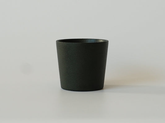 KISSUL "KUROMIDORI" (Black Green) - Urushi lacquer-coated vacuum insulated cup