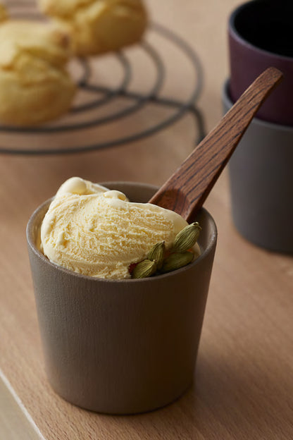 KISSUL "SHIRACHA" (Beige) - Urushi lacquer-coated vacuum insulated cup