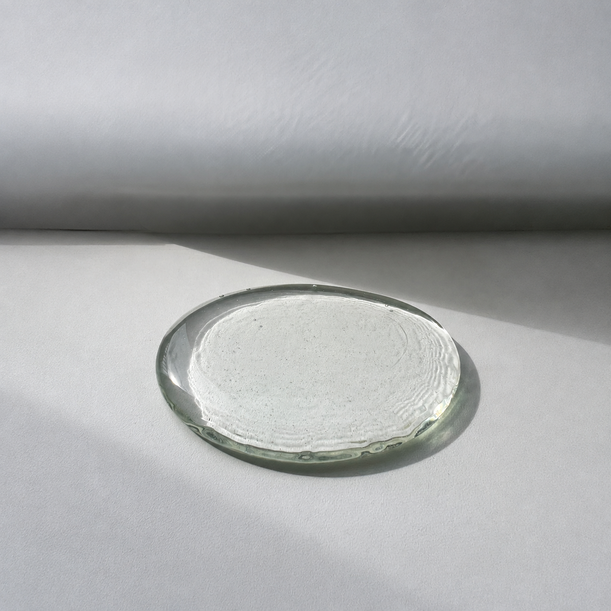water glass decorative plate